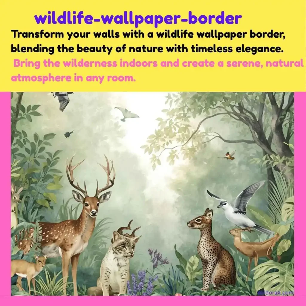 wildlife-wallpaper-border